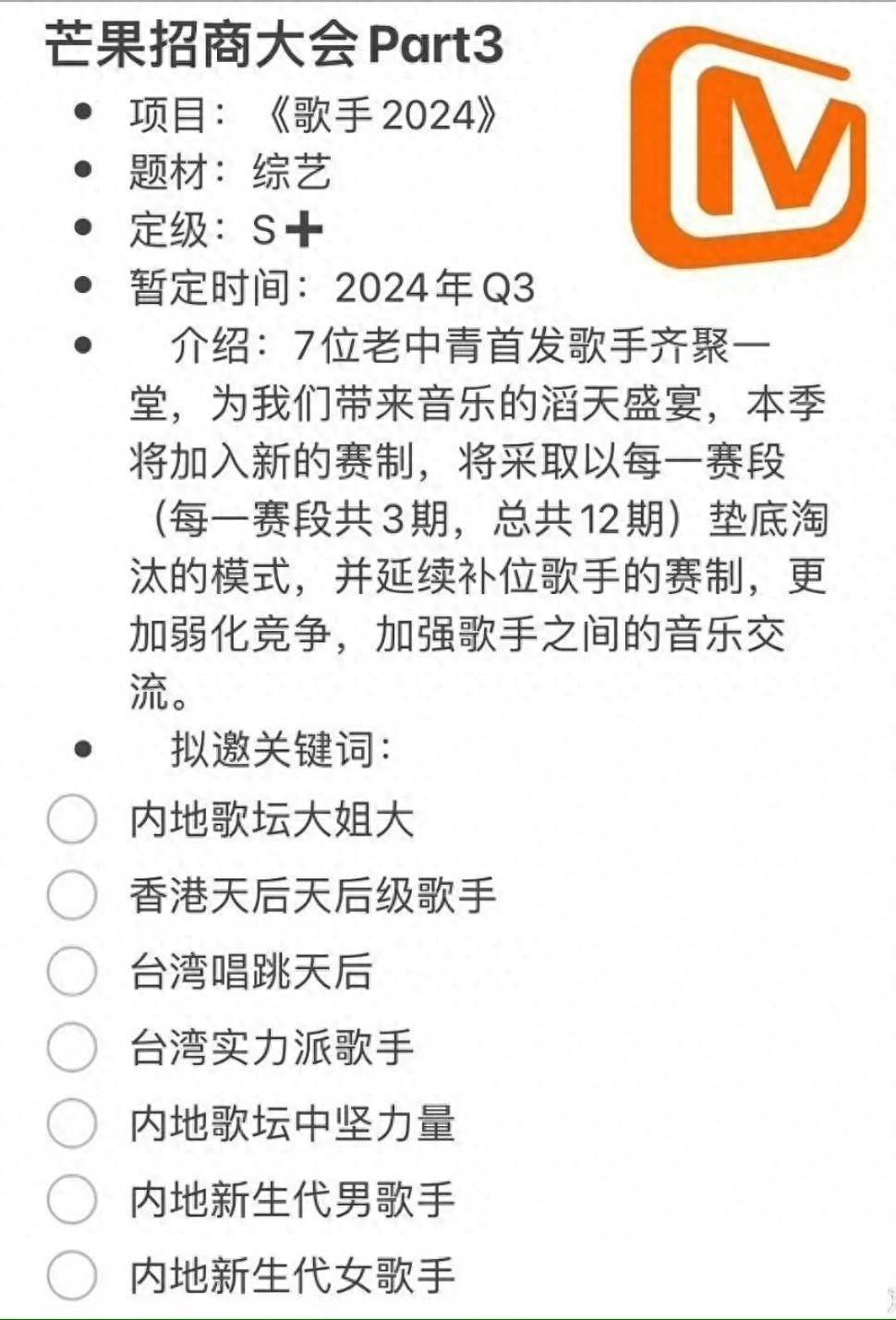 我是歌手