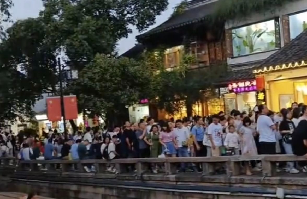 中国长假 游客