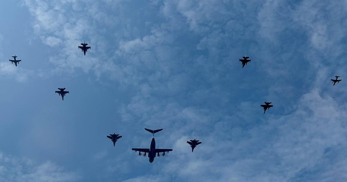 軍機明起紅土坎低空演練 空軍:民眾勿驚慌