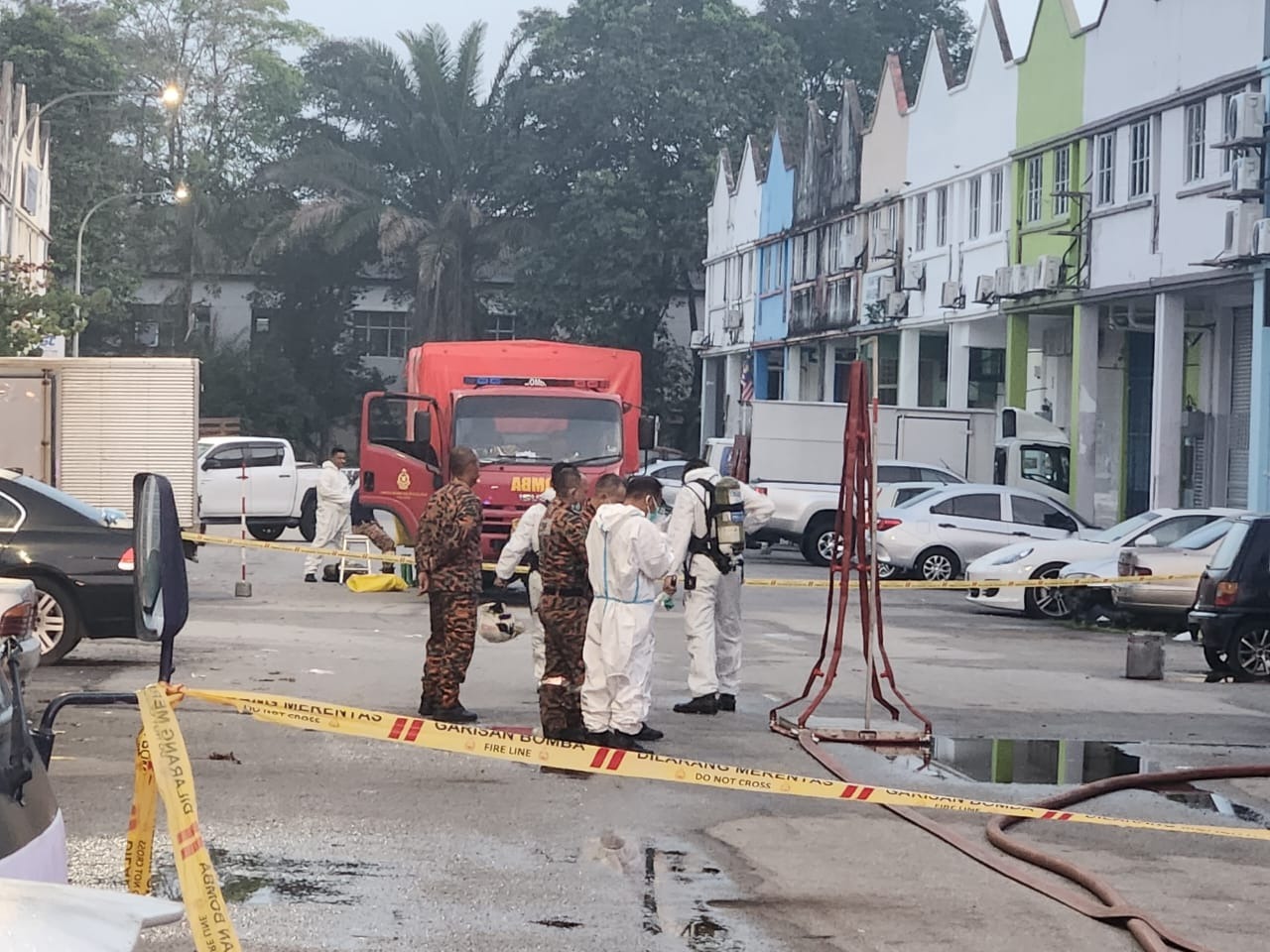氨气泄漏封锁20小时 阿拉白沙罗工业区获解封