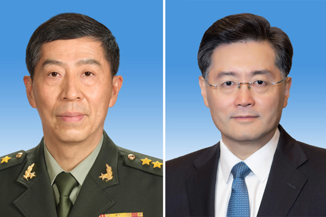 国务委员与国防部长 人大免去李尚福职务