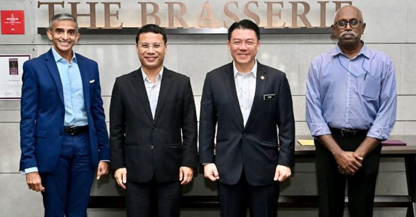 倪可敏:商4领域合作 马新将签了解备忘录