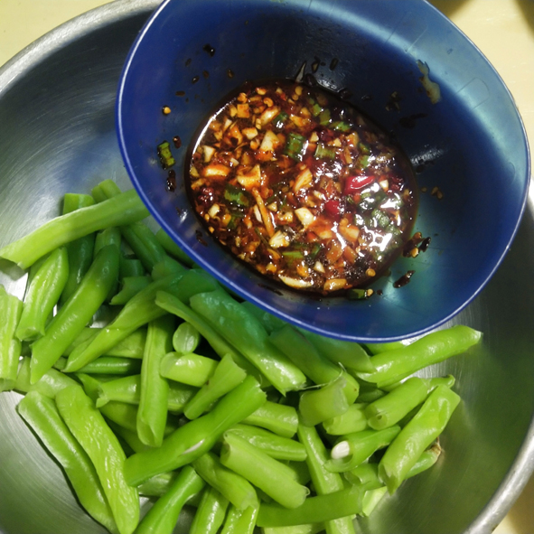 自创凉拌菜豆