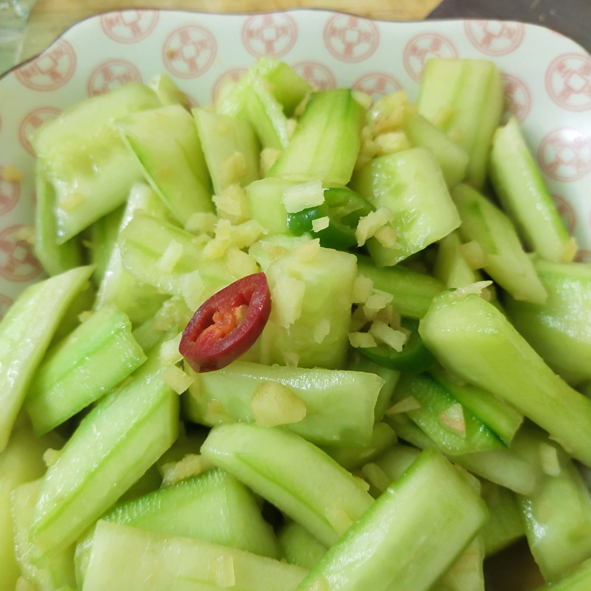 姜末黄瓜