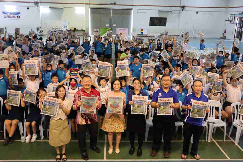 太平华联三校推介晨读计划 汤文彬：报纸资讯更准确