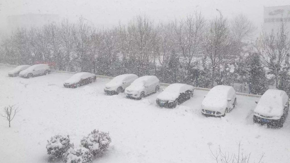 中国东北降雪恐破纪录 多地停课停航