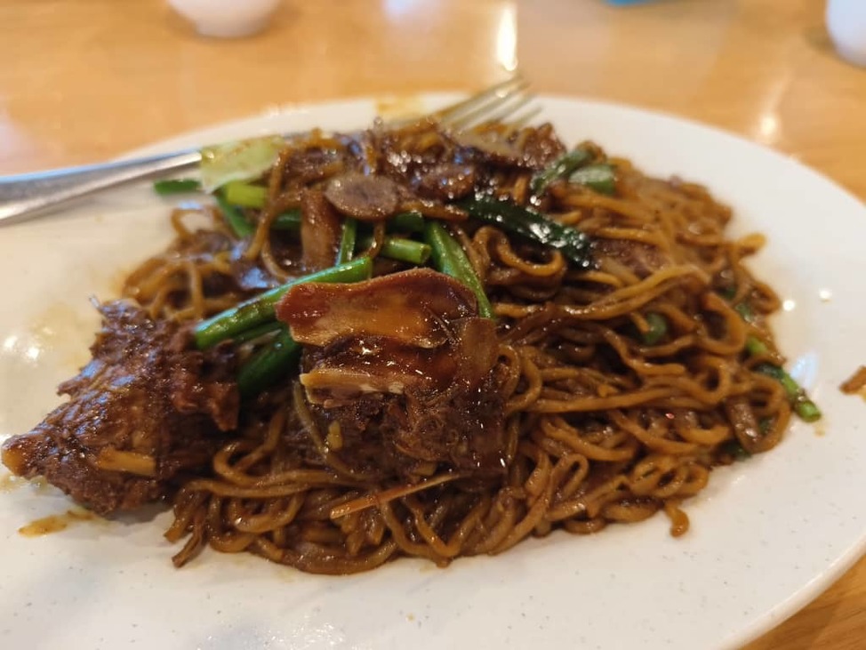 姜鸭焖伊面