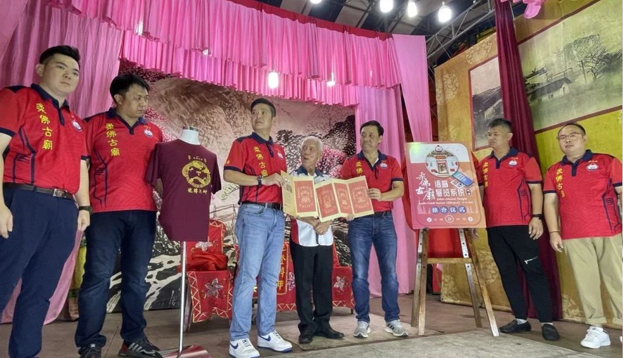 何朝东：马与中新联手 柔古庙游神槟大旗鼓游行申遗