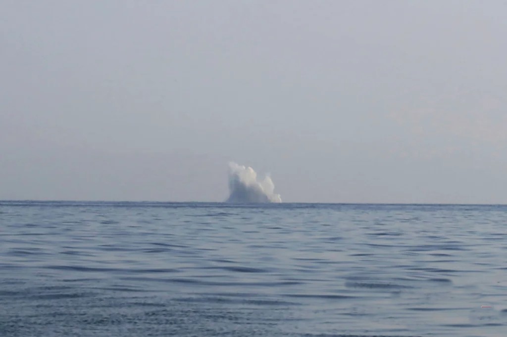 朝鮮進行水下核武器係統試驗