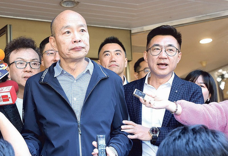 台湾立院龙头战蓝营濒内讧 朱立伦:与韩国瑜已有共识