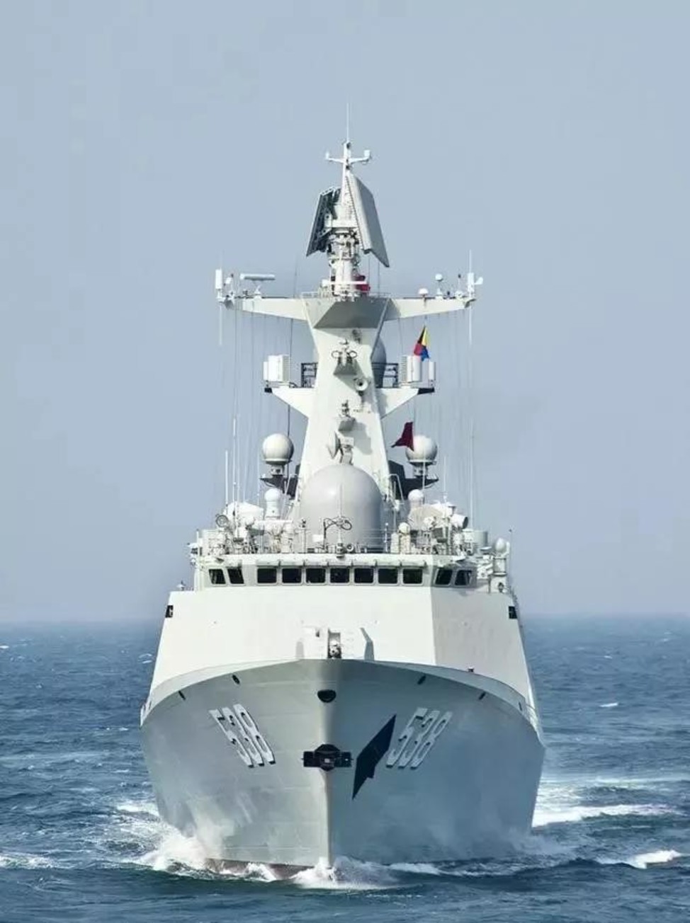 渤海海峡黄海北部 中国执行军事任务