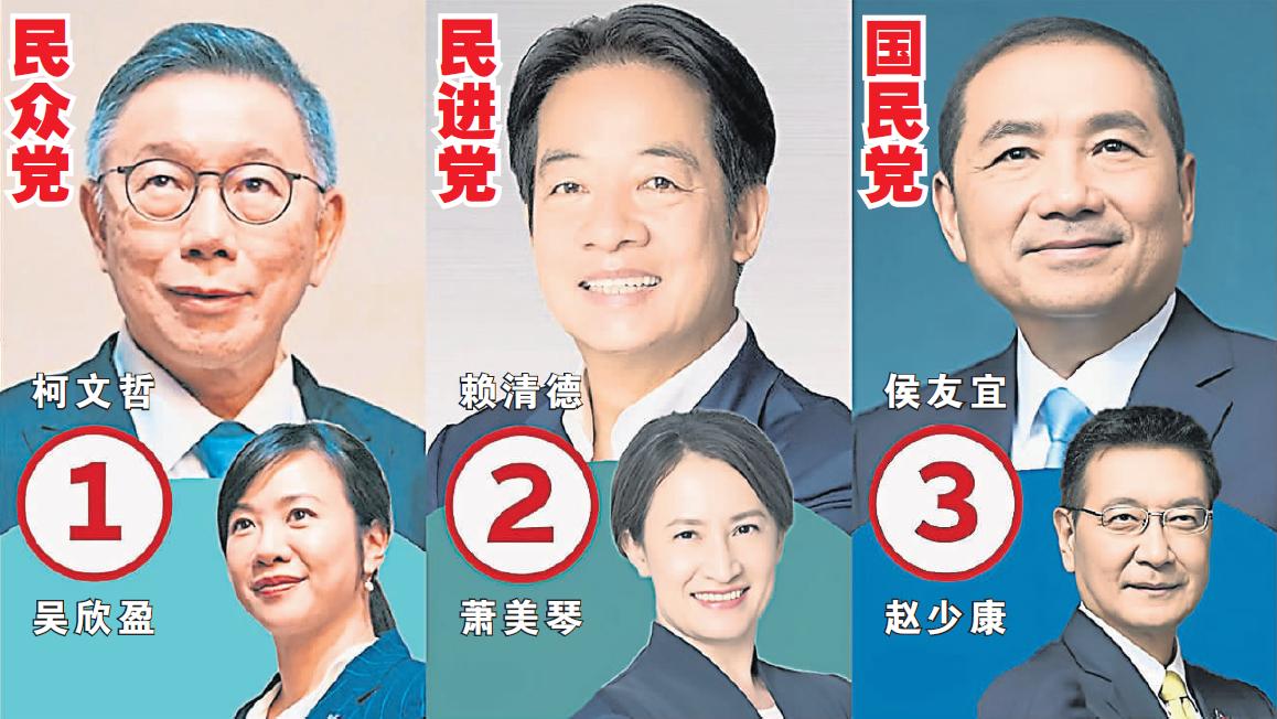 选情胶着·国际关注 台湾13日选总统胜负难料