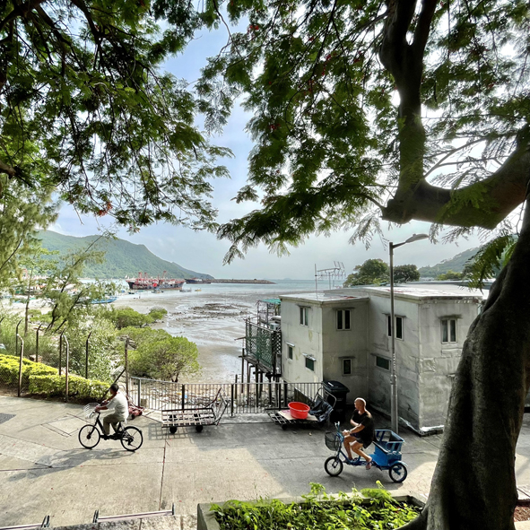 香港大澳半日游  大城里寻慢活