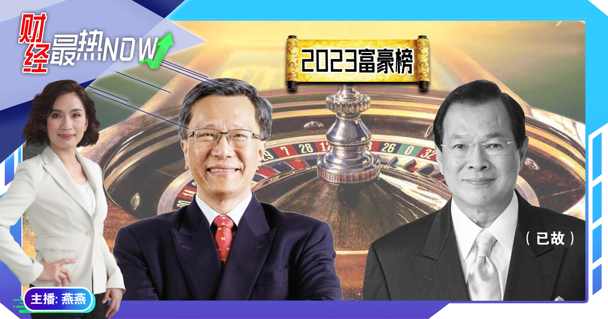 【财经最热NOW】2月6日｜博彩双雄两极化 林国泰攀至第9 曾立强财富砍半