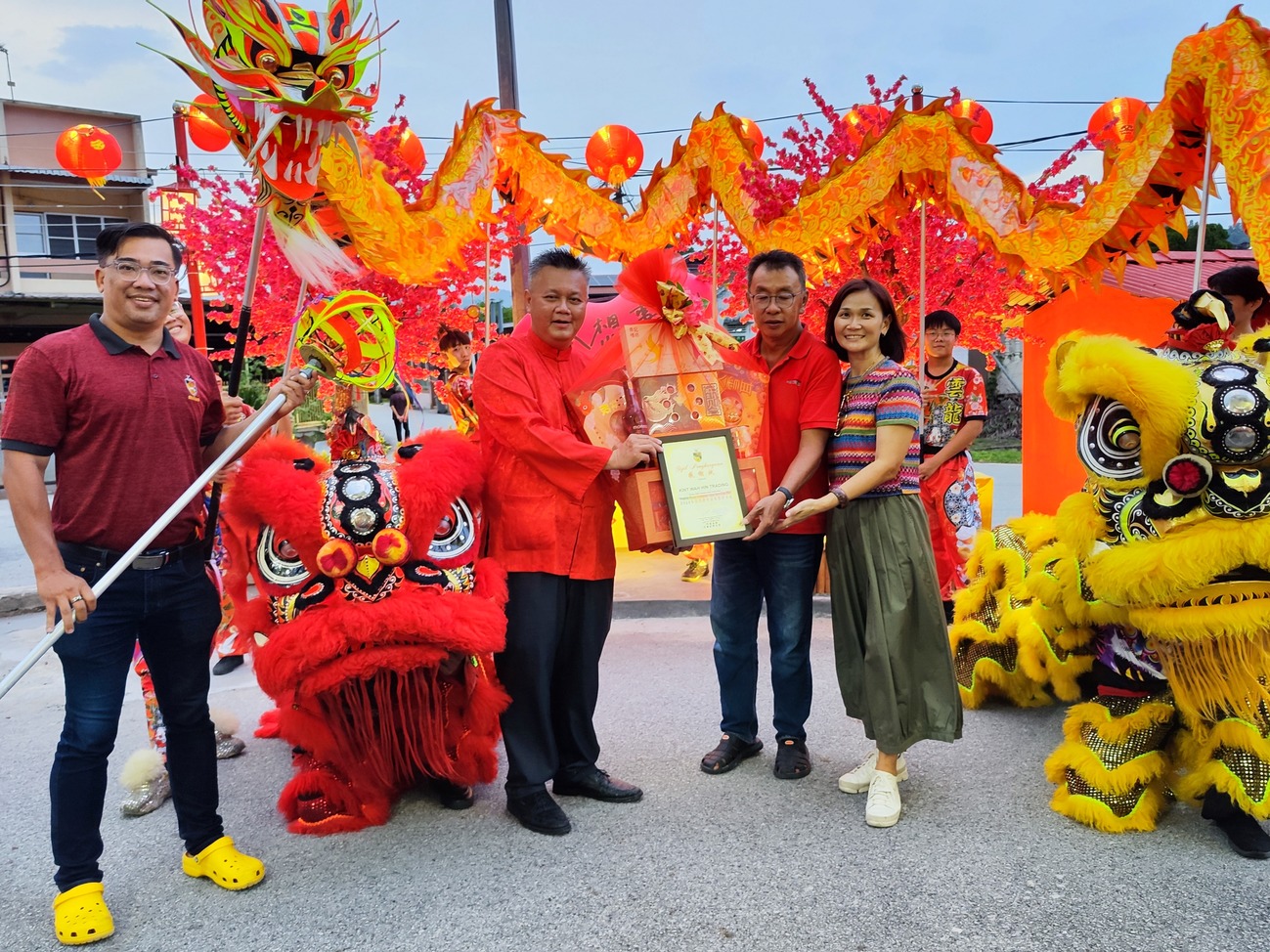 芙蓉沉香林木街 设“心想事成”打卡点