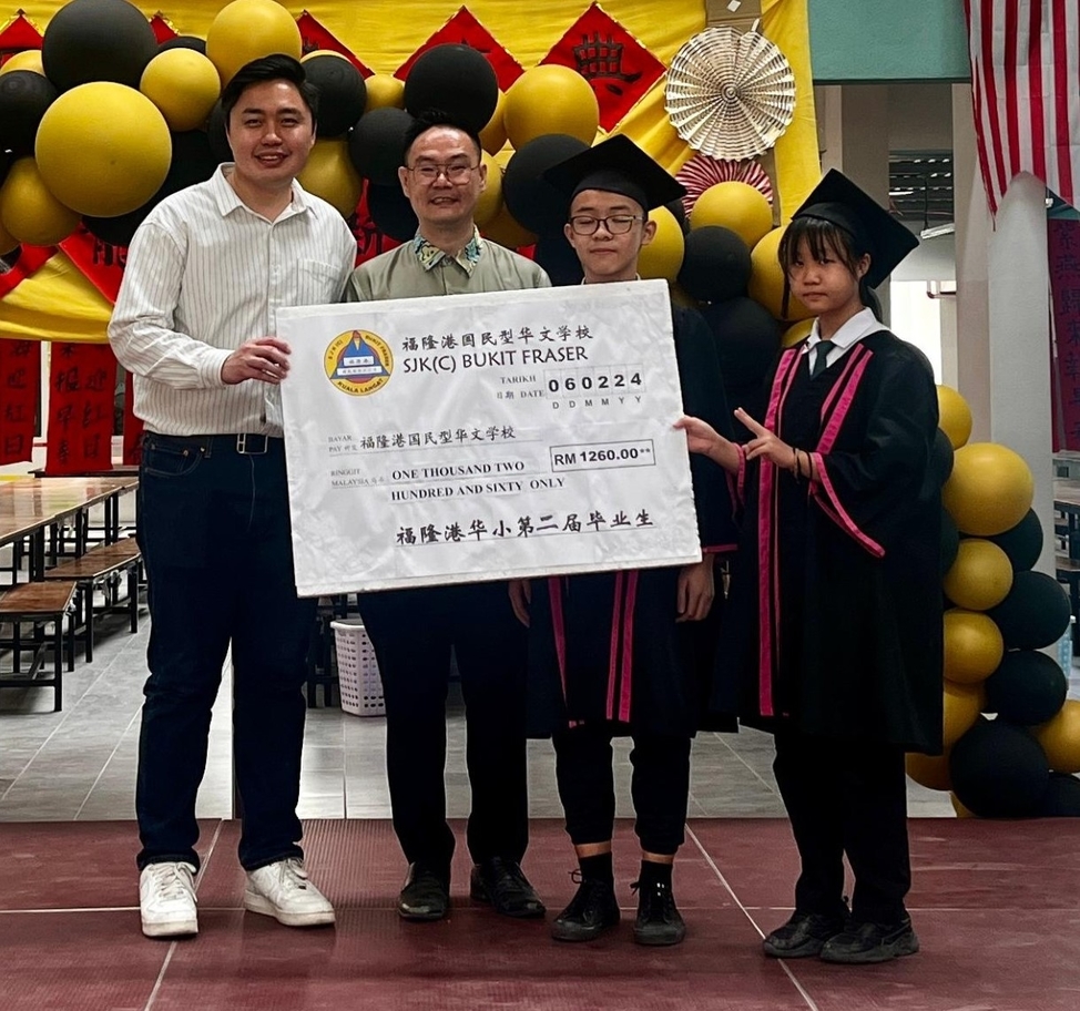 福隆港華小開校第二年 迎第二批六年級畢業生