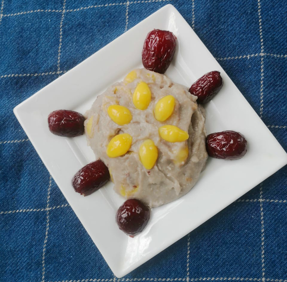 过年过节甜品 “呷烧欸”潮州芋泥