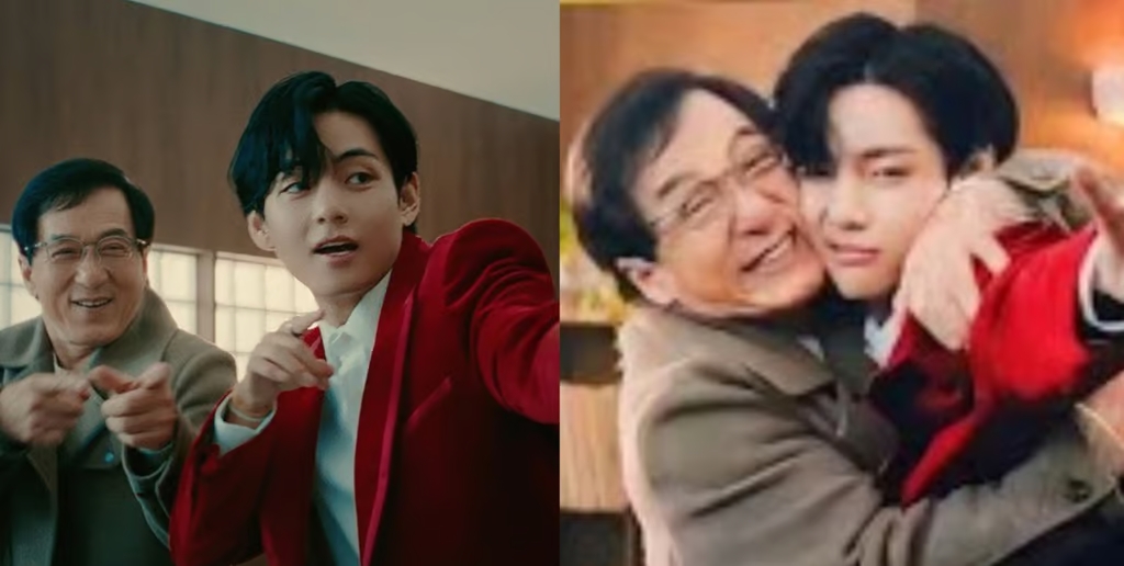 【视频】成龙合体BTS V拍广告 网友:以为是合成!