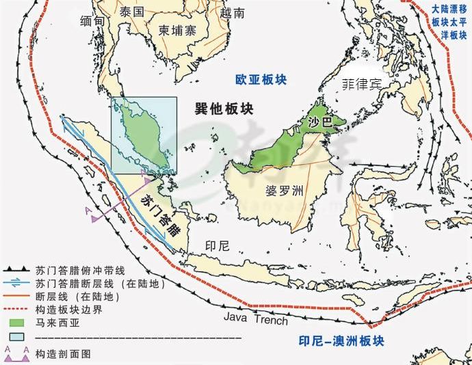 板块改变 地图
