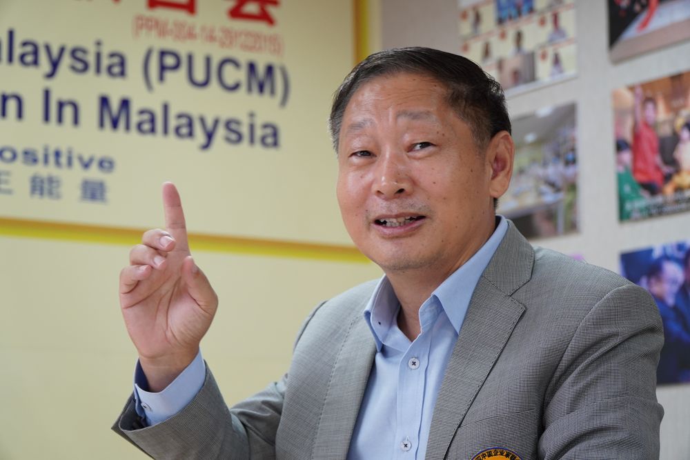马中企业家联合会(PUCM)总会长李中平 (本报摄影)