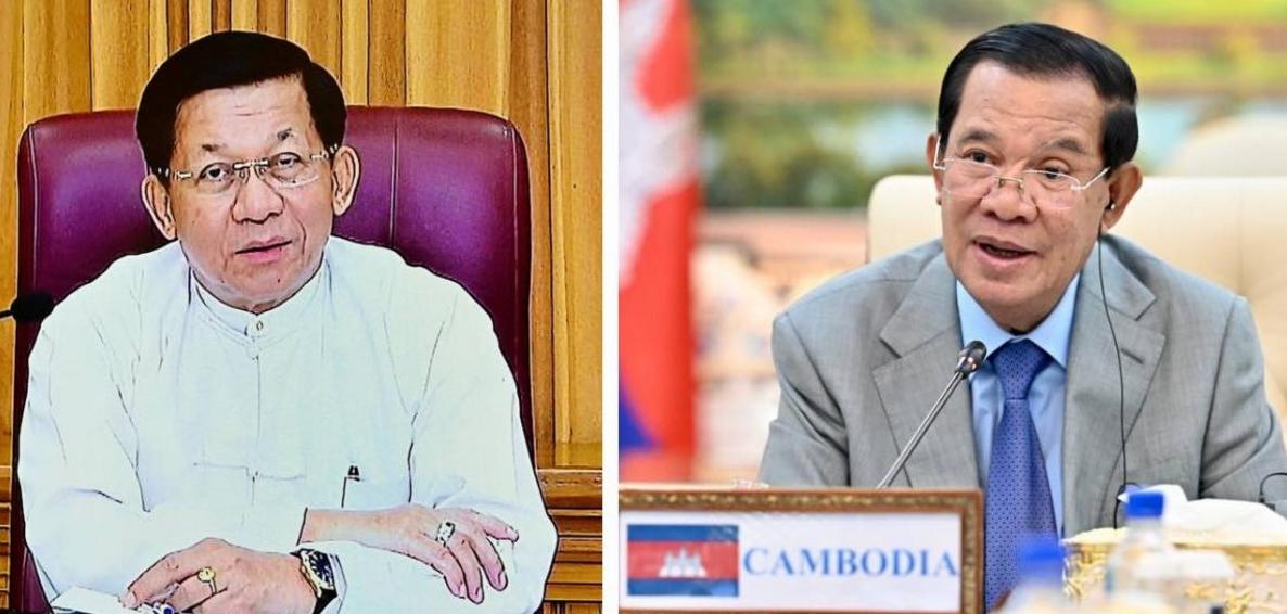 柬前首相要与昂山素枝视讯 缅军政府考虑请求
