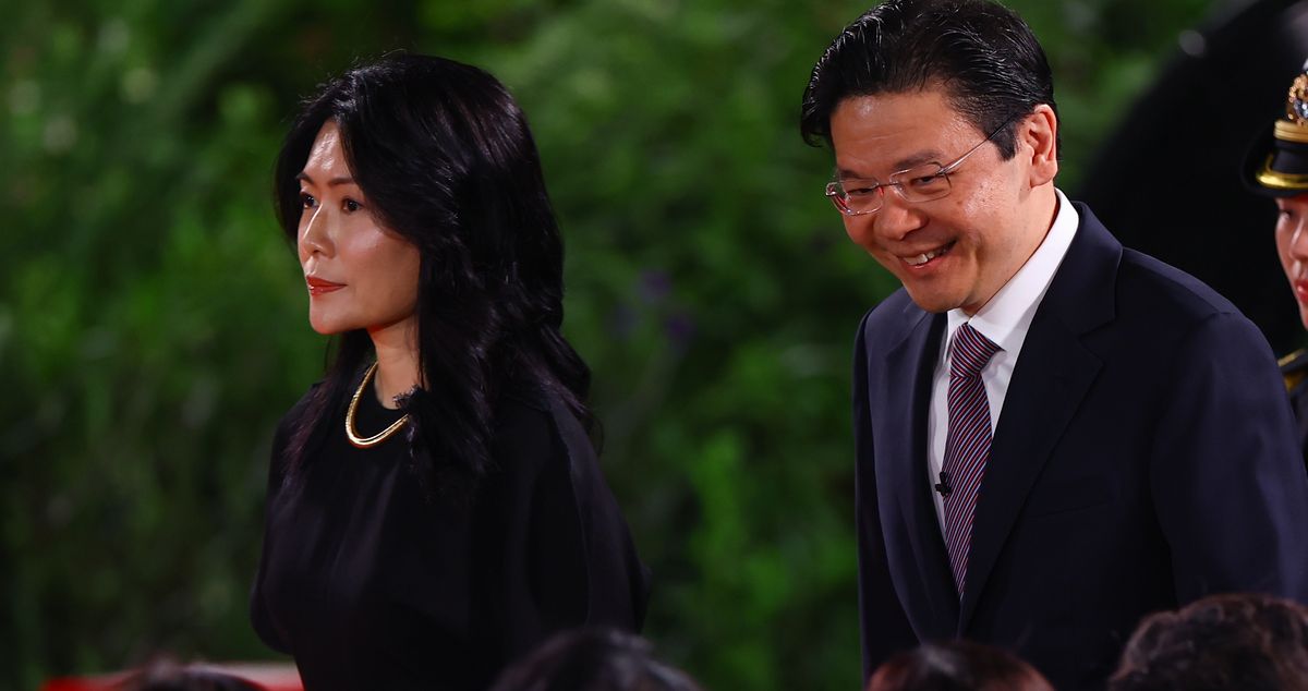【视频】网民狂赞好优雅·像韩国女星 新加坡总理夫人到底什么来头?