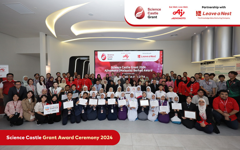 味之素与Leave a Nest合作 推科学城堡资助计划