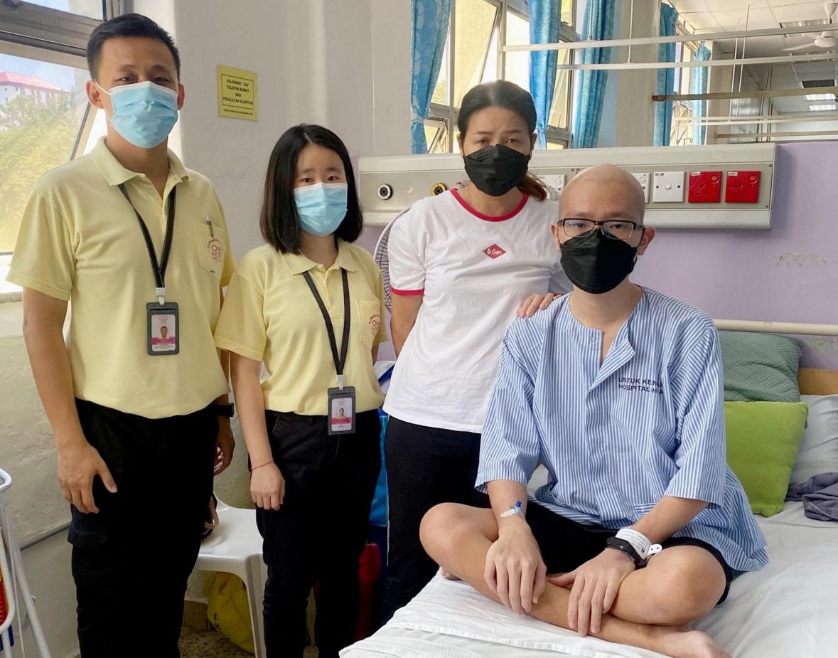 患白血病寻获匹配骨髓 青年盼筹25万医疗费
