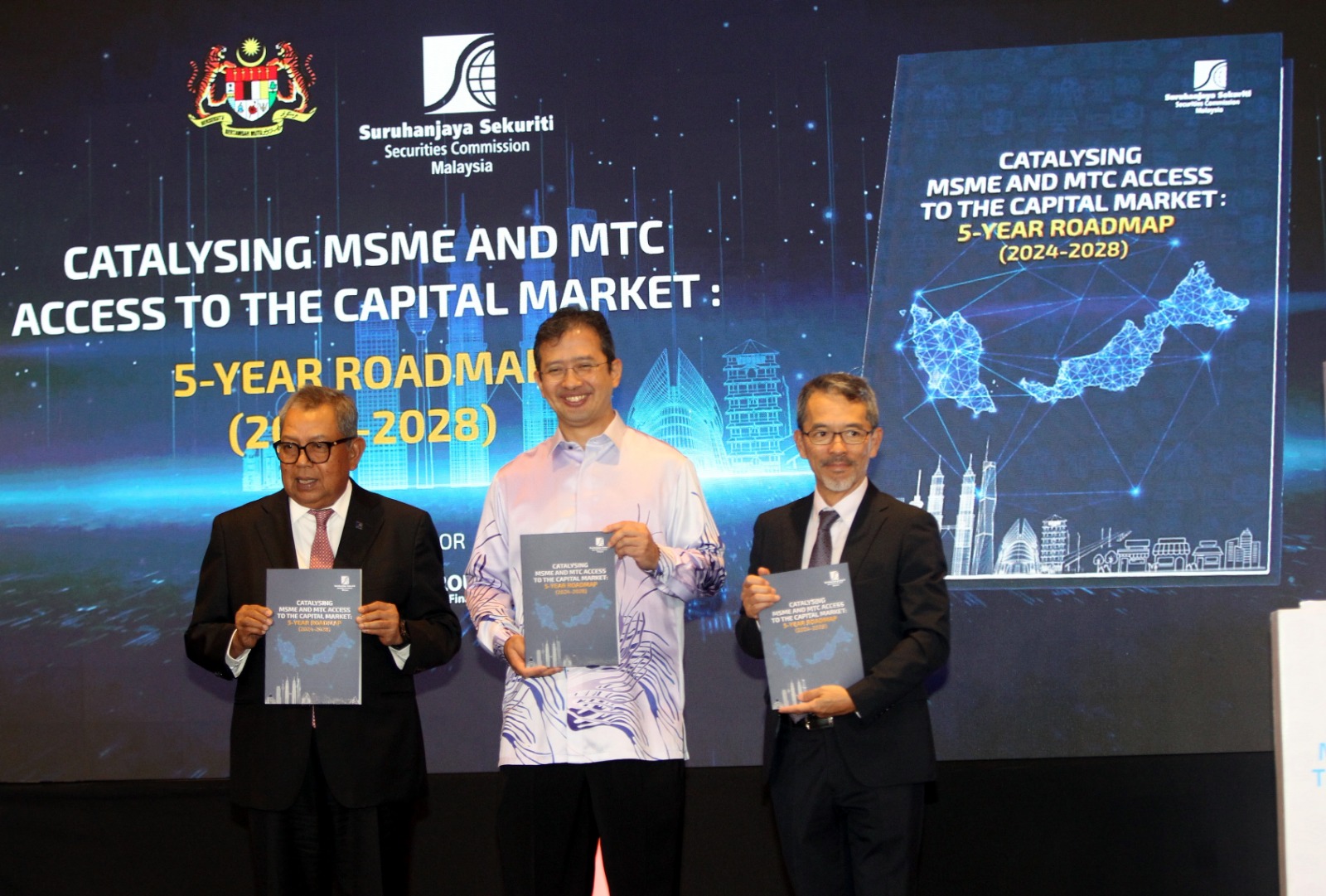 促进中小微型企业和中型企业进入资本市场:5年路线图(2024-2028年)推介礼(南洋商报)