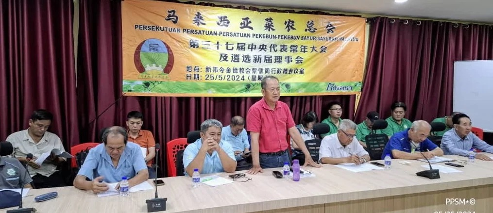 林仕偉蟬聯菜總會長