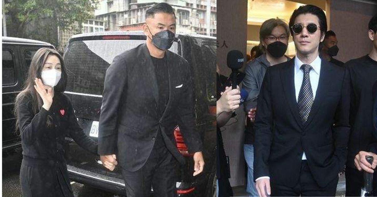 王力宏黑范夫妻同现身 亲赴邱瓈宽母灵堂致意