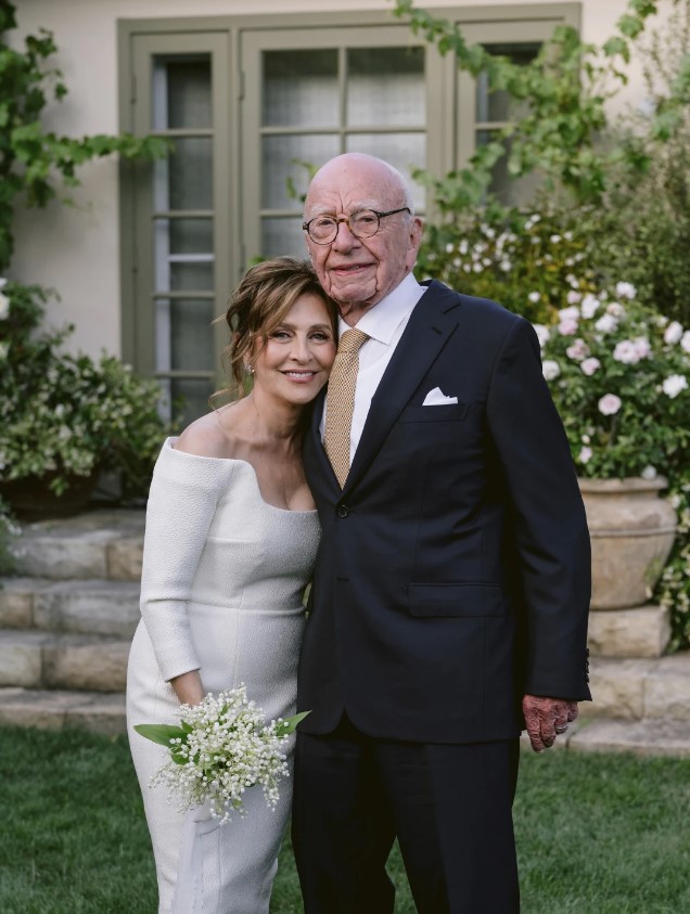 梅铎 朱可娃 Rupert Murdoch_Elena Zhukova