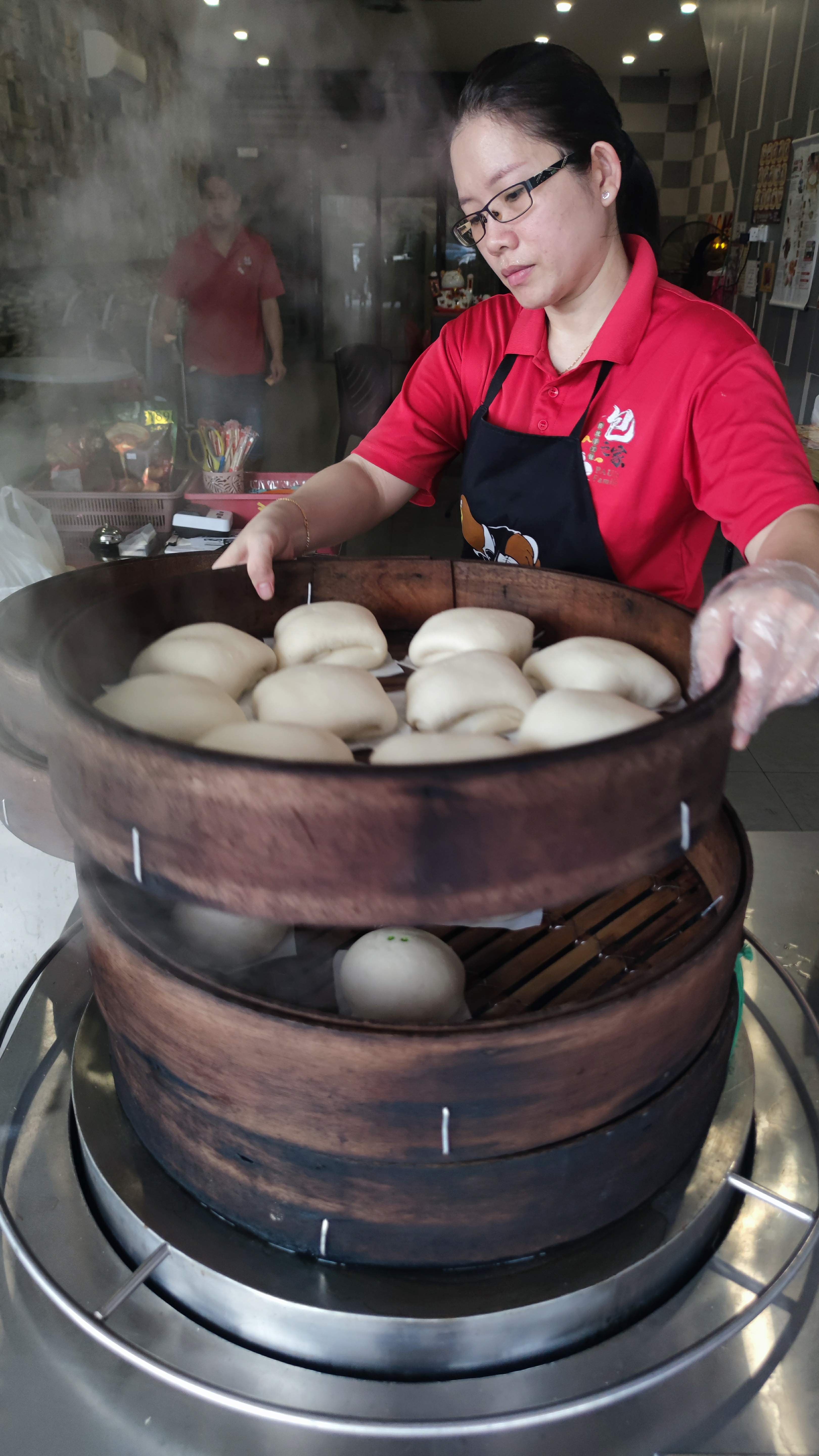 美食, 手工包,南乳包,梅菜猪肉包,