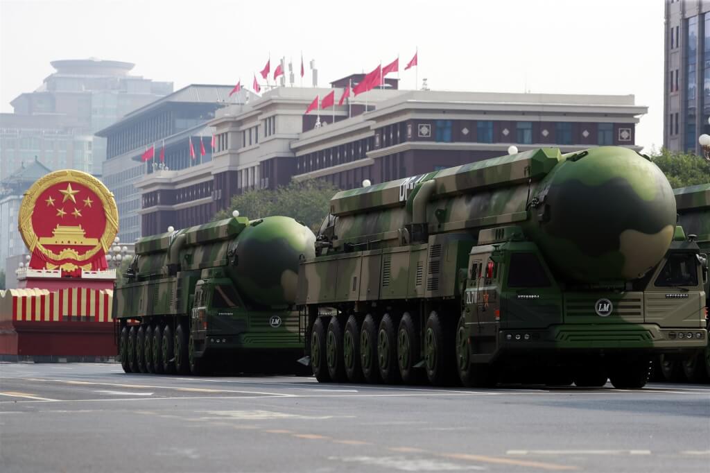 SIPRI报告:中国核武库扩大速度超越他国