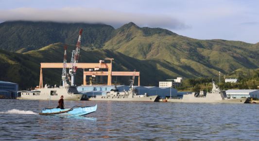 菲律宾在苏比克湾上的海军基地