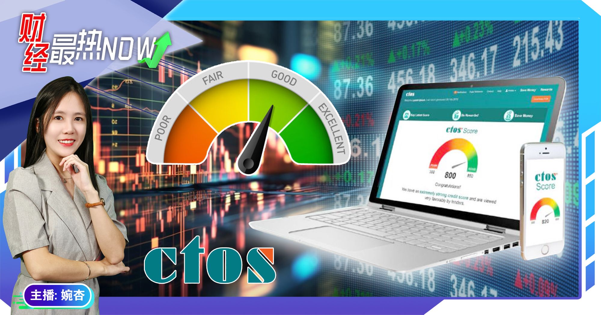 【财经最热NOW】7月10日｜确认信用评分合法性 证券纷纷上修CTOS