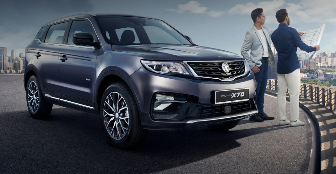 Proton X70  宝腾X70（取自宝腾官网）