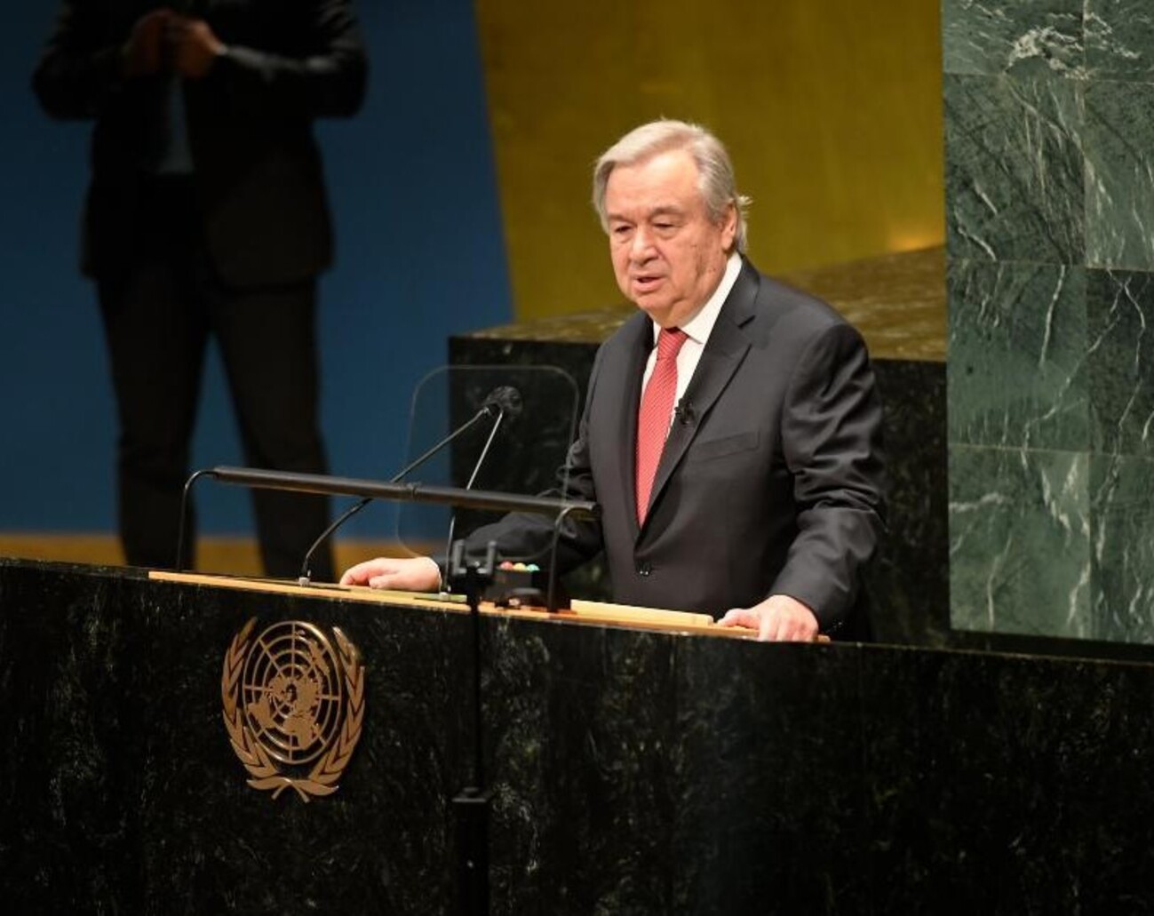 联国秘书长吁冲突各方 巴黎奥运期放下武器