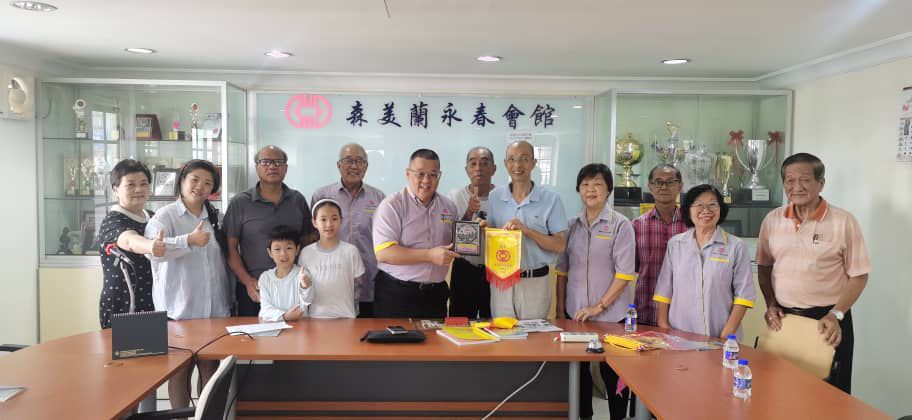 福建永春白鹤拳孝德研究会 组团访森永春会馆交流