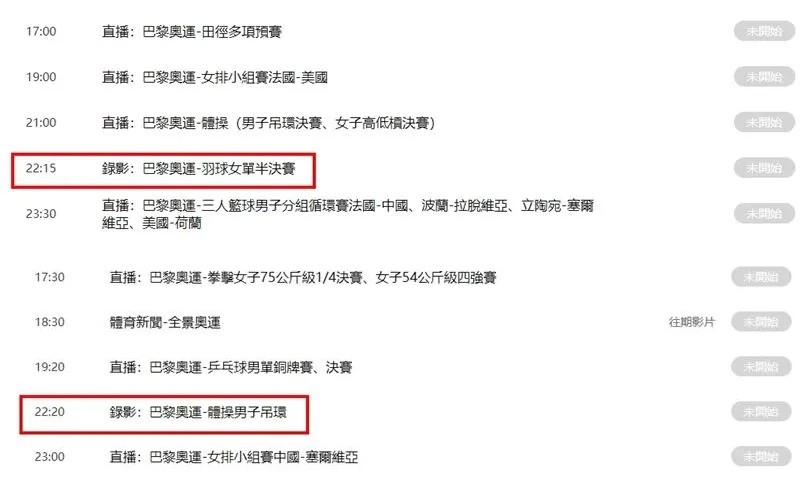 羽球决赛已被央视撤换