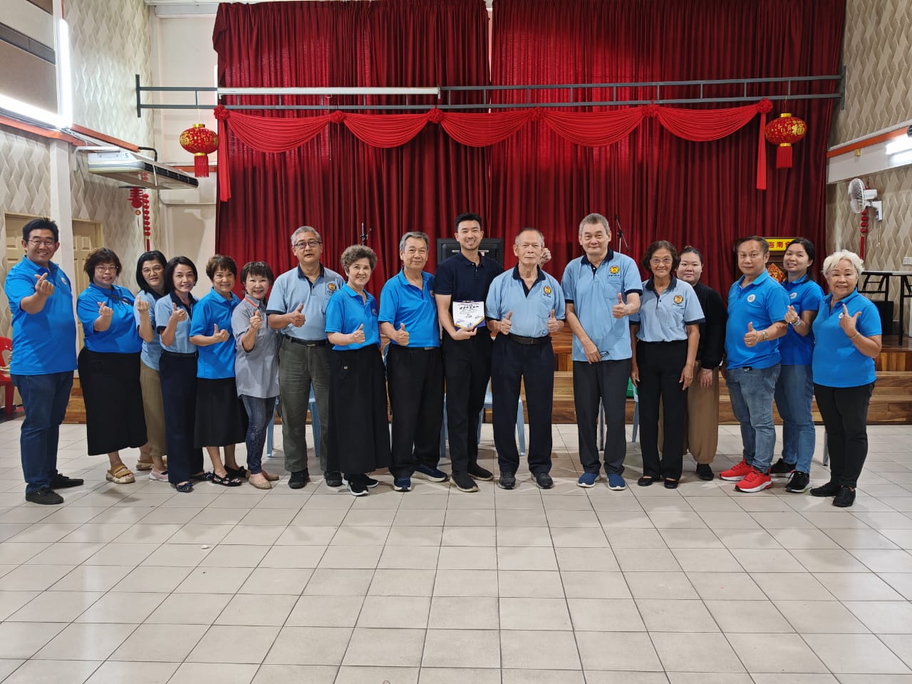 霹雳海南会馆三大机构理事和霹雳中华医院医师