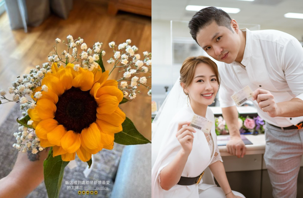陳喬恩婚禮細節 賴薇如(取自賴薇如IG)