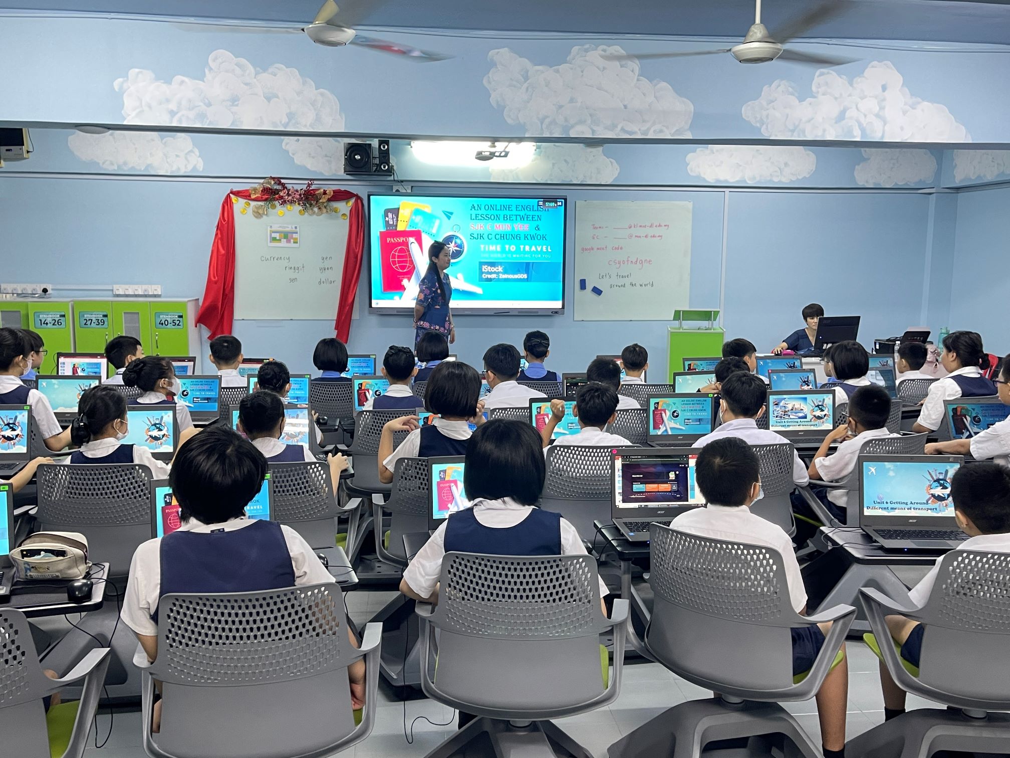 隆民义华小与中国公学   混合式教学探索数字化教育