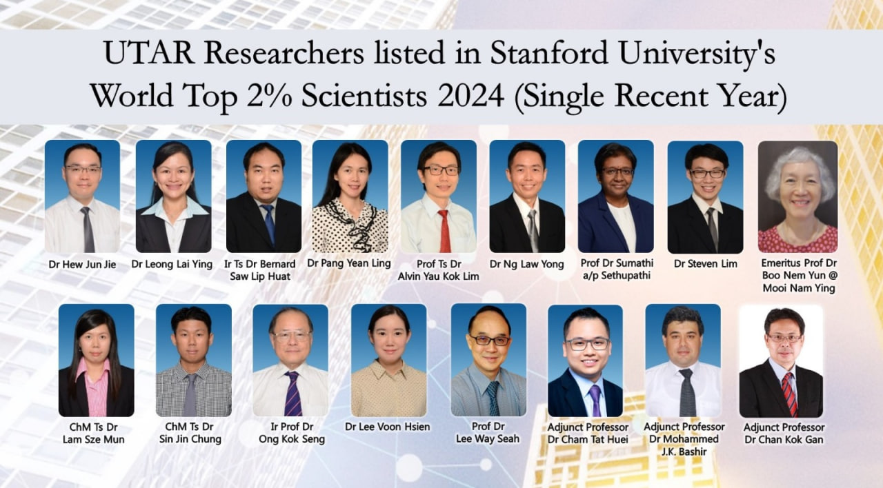 全球前2%顶尖科学家  优大20学者入选