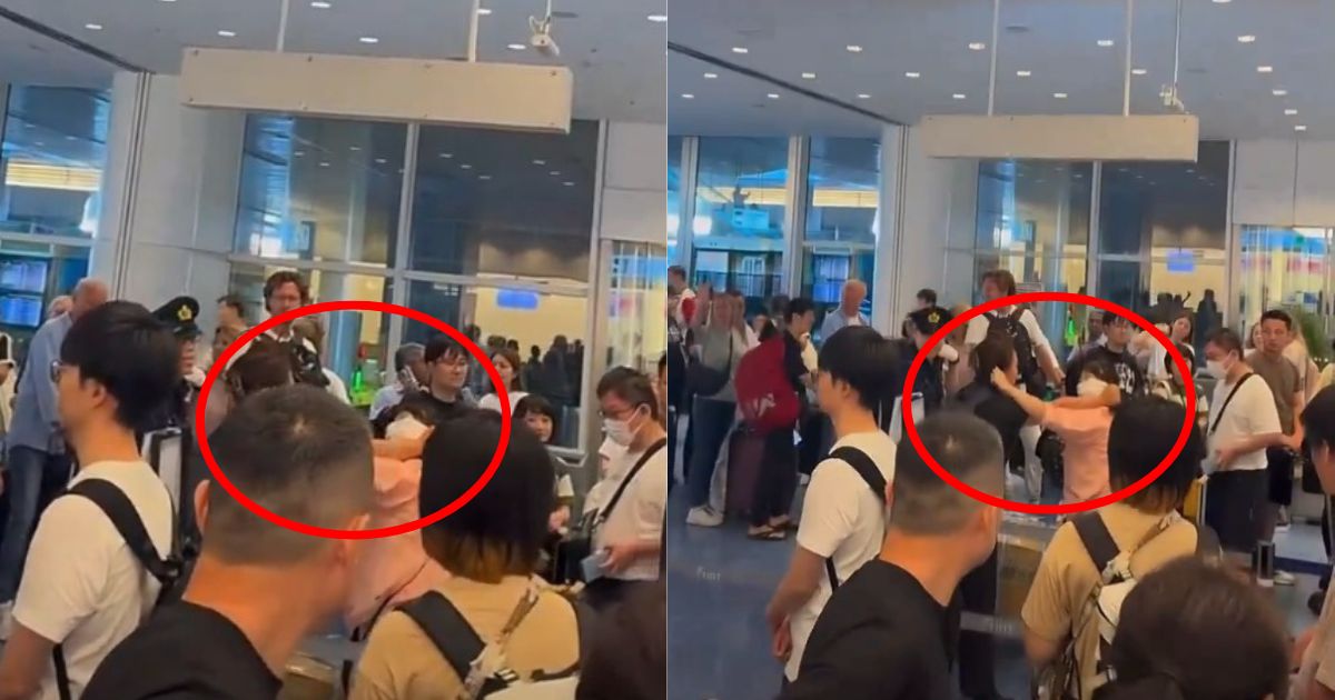 【视频】中国大妈大闹羽田机场 日本警察超无奈