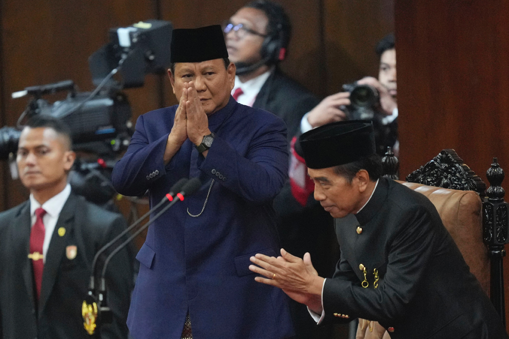 17优先计划勤政肃贪 普拉博沃冀执政百日顺利