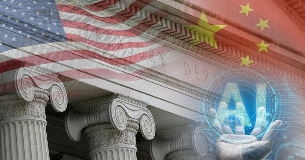 美国财政部公布对中国人工智能（AI）投资（美联社）