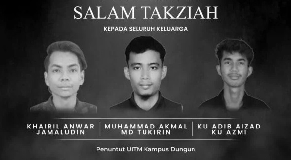 3大学生被撞惨死 警方称颈断头胸受重创