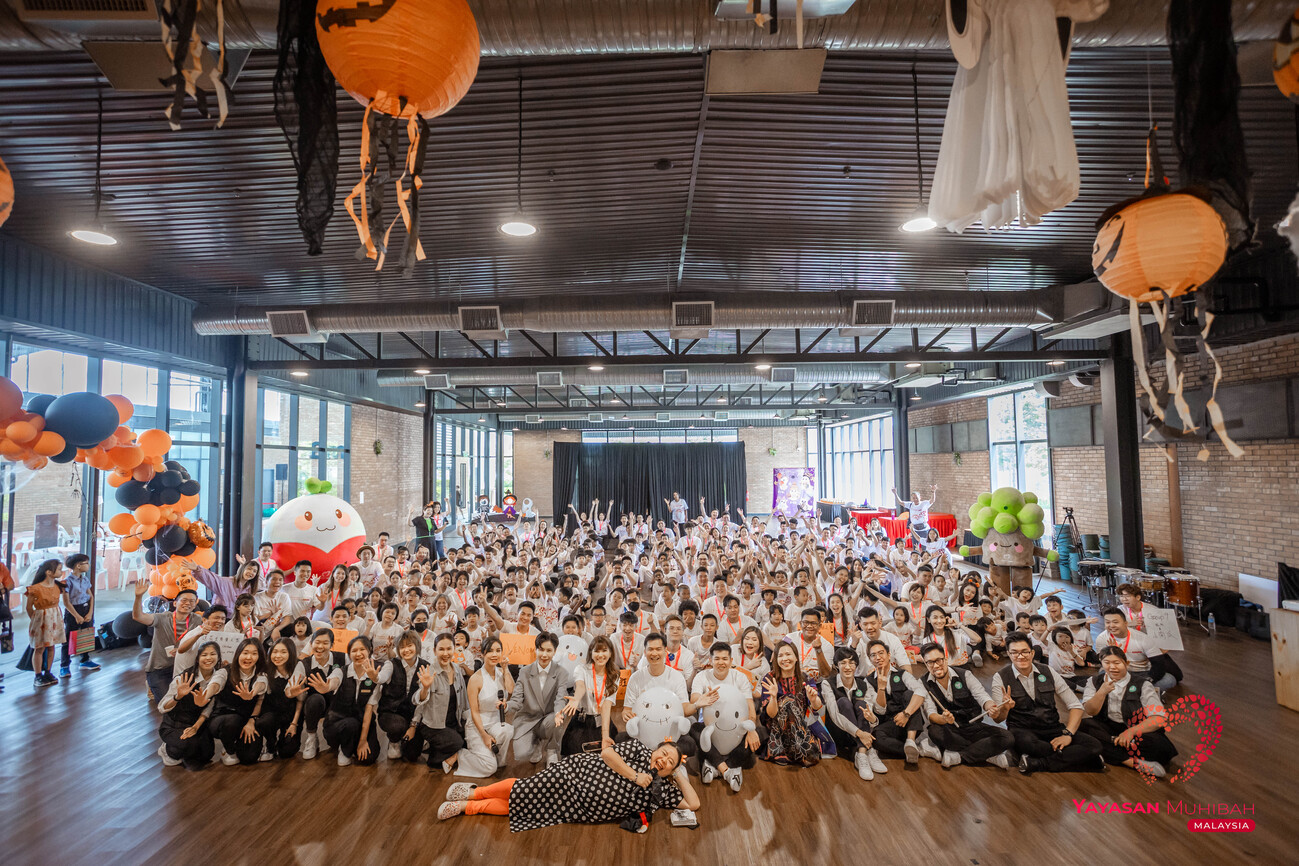 Yayasan Muhibah Malaysia 邀小朋友与义工庆万圣节