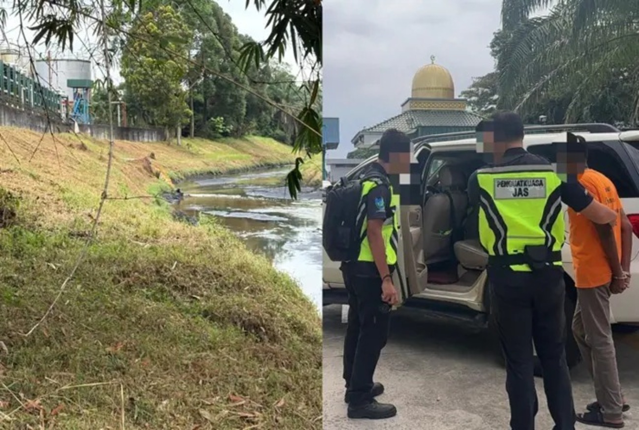 涉污染巴西古当河流 柔环境局捕2工厂高层